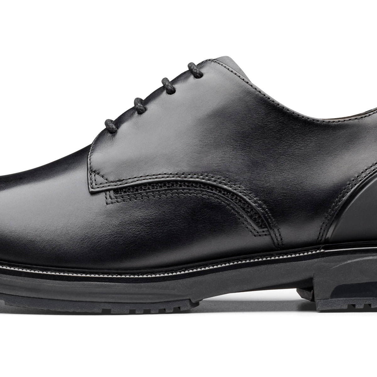 Solwerk Weekend Men\'s Black Leather Shoes Size 10.5 New without Box Men main image 3